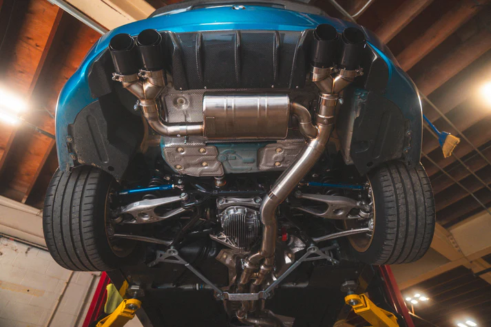 Valvetronic Designs BMW F87 M2 Competition Equal Length Valved Sport Exhaust System (Titanium)