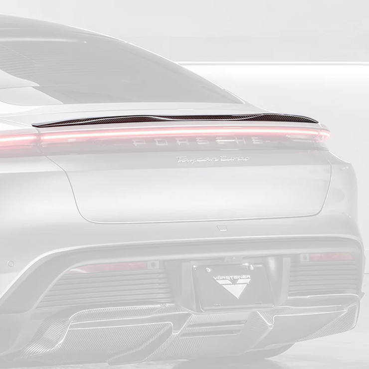 Vorsteiner Aero kit Porsche Taycan Turbo/Turbo S Decklid Spoiler (2020-2024)