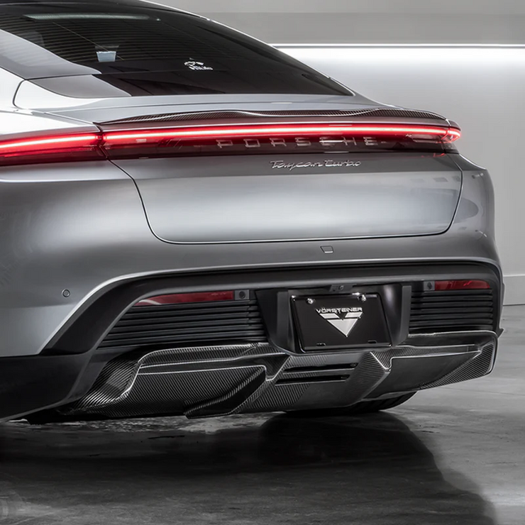 Vorsteiner Aero kit Porsche Taycan Turbo/Turbo S Gw9 Rear Diffuser (2020-2024)