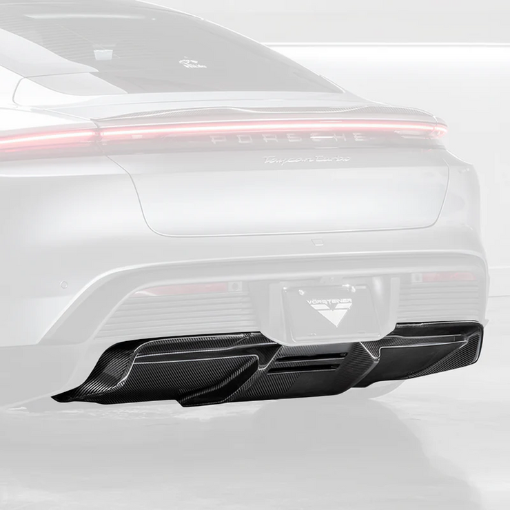 Vorsteiner Aero kit Porsche Taycan Turbo/Turbo S Gw9 Rear Diffuser (2020-2024)
