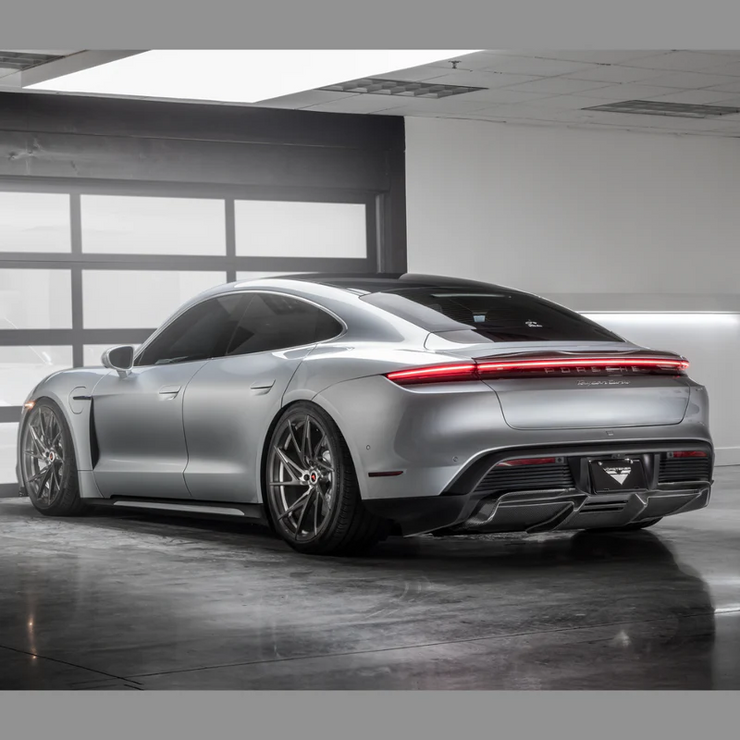 Vorsteiner Aero kit Porsche Taycan Turbo/Turbo S Gw9 Rear Diffuser (2020-2024)