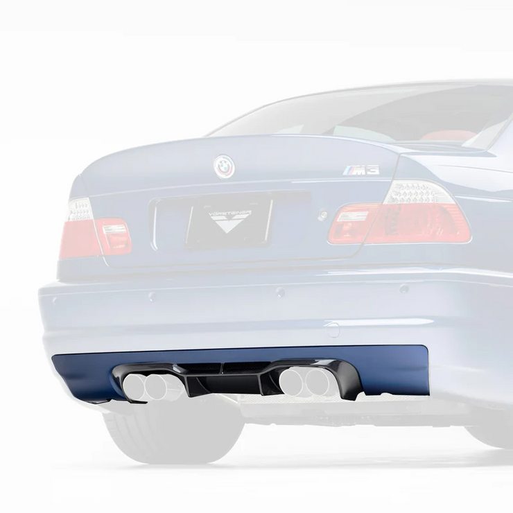 Vorsteiner V20 Aero Rear Diffuser Carbon Fiber PP 1x1 Glossy