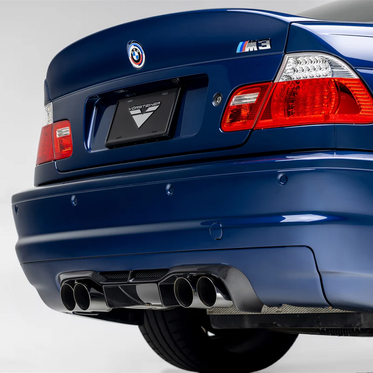 Vorsteiner V20 Aero Rear Diffuser Carbon Fiber PP 1x1 Glossy