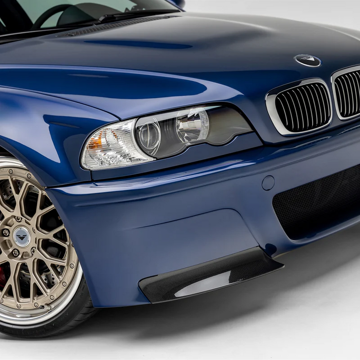 Vorsteiner V-CSL 2-Piece Aero Front Bumper Splitters (Replacement of CSL bumper BMV4610 splitters)