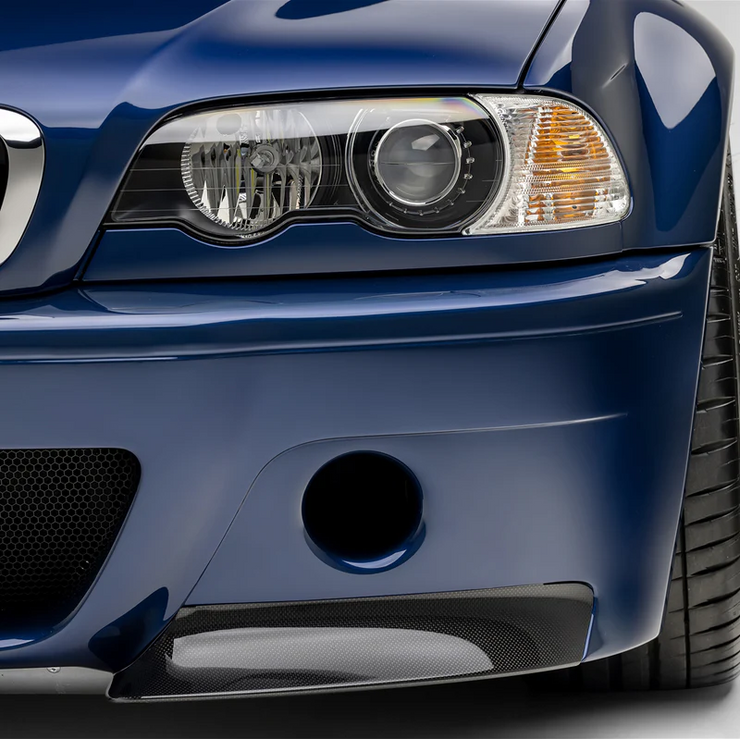 Vorsteiner V-CSL 2-Piece Aero Front Bumper Splitters (Replacement of CSL bumper BMV4610 splitters)