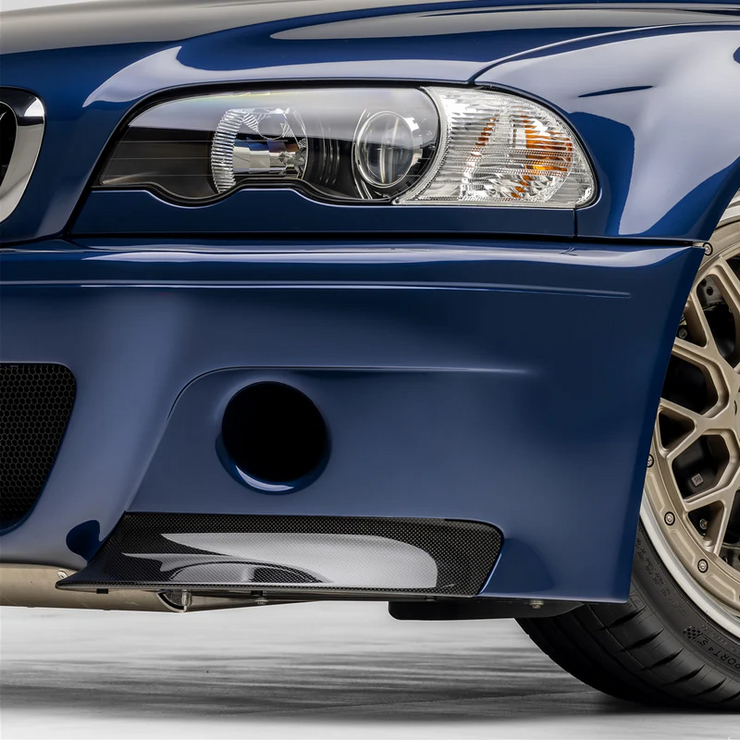 Vorsteiner V-CSL 2-Piece Aero Front Bumper Splitters (Replacement of CSL bumper BMV4610 splitters)