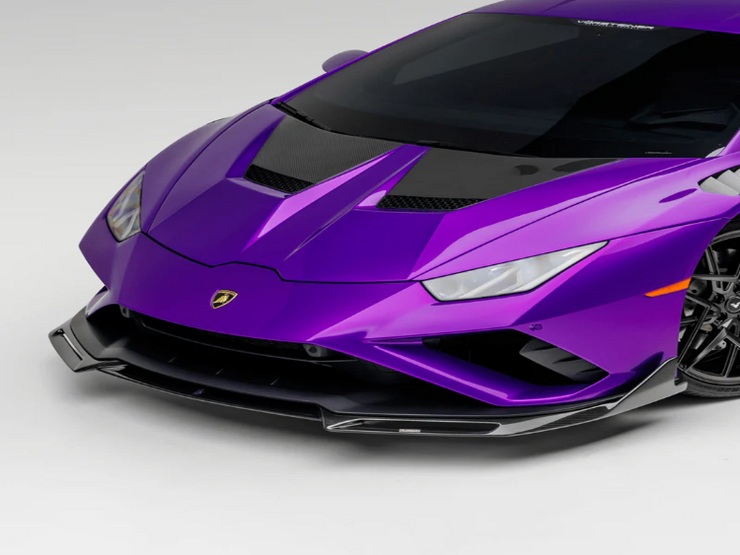 Vorsteiner Lamborghini Huracan EVO Monza Edizione Front Spoiler (2x2 Gloss Carbon Fiber)- RWD ONLY