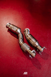 ACTIVE AUTOWERKE 400 CELL CATTED DOWNPIPE: BMW G8X M