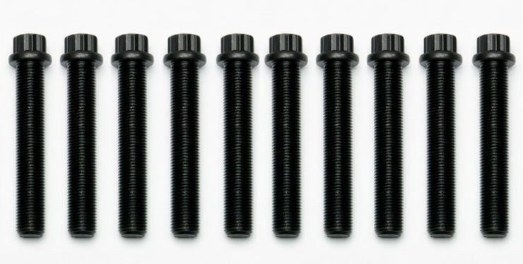 Wilwood Bolt Kit 1/2-20x3.00 LG 12 PTCS - 10 Pack Black