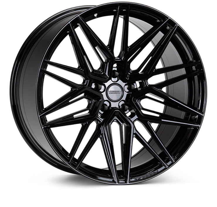 Vossen HF-7 24x10 / 5x150 / ET32 / Deep Face / 110.1 - Gloss Black Wheel