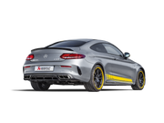 Akrapovic 16-17 AMG C63 Coupe Evolution Line Cat Back (Titanium) w/ Carbon Tips (Req. Link Pipe)