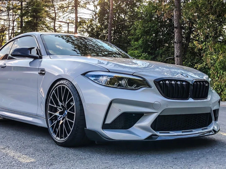 F87 M2 COMPETITION CARBON FIBER PERFORMANCE STYLE FRONT LIP