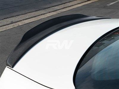 RW Carbon Mercedes W205 GTX Carbon Fiber Trunk Spoiler