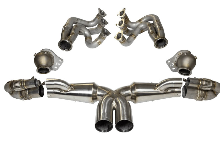 Dundon Motorsports  992 GT3RS STREET HEADER COMPLETE EXHAUST PACKAGE (NON-EU)