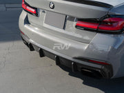 RW Carbon BMW G30 5-Series LCI RWS Carbon Fiber Diffuser