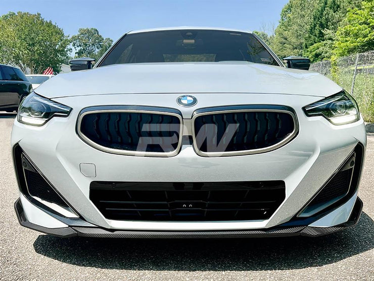 RW Carbon BMW G42 Performance Style Carbon Fiber Front Lip