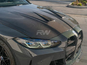 RW Carbon BMW G8X M3/M4 Full Carbon Fiber DTM Style Hood