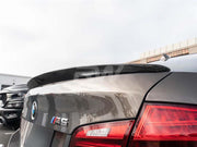 RW Carbon BMW F10 Perf Style Carbon Fiber Trunk Spoiler