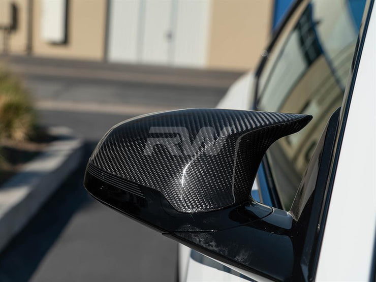 RW Carbon BMW F87 F80 F82 F83 Carbon Fiber Mirror Replacements