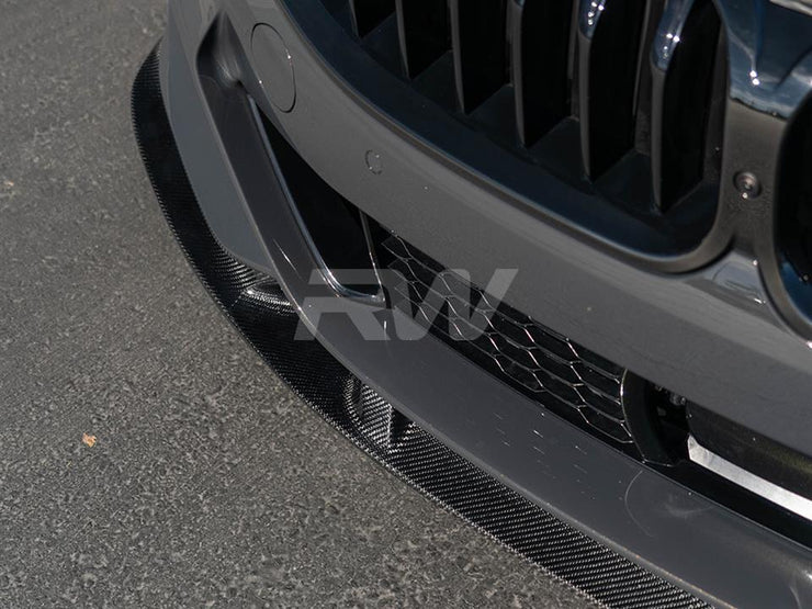 RW Carbon BMW G14 G15 G16 8-Series 3D Style CF Front Lip