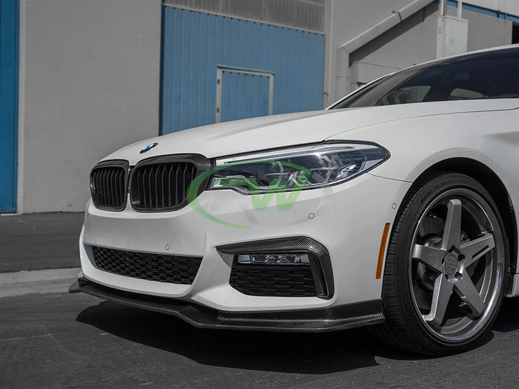 RW Carbon BMW G30 EC Style Carbon Fiber Front Lip