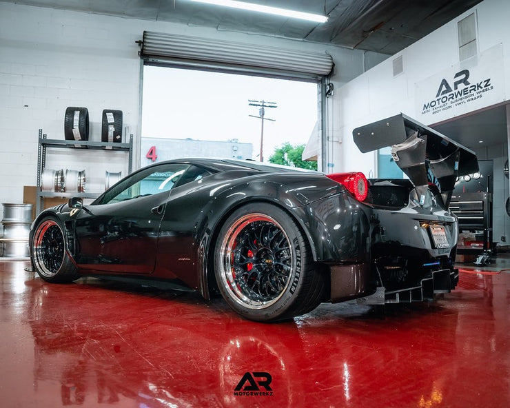 AR SIGNATURE CUSTOM 20" BBS E89 in Custom finish for Ferrari 458 GT3 Wheel Set