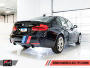 AWE Tuning Touring Edition Axle Back Exhaust w/ 90mm Diamond Black Tips BMW 340i | 440i 3.0T 2016-2020