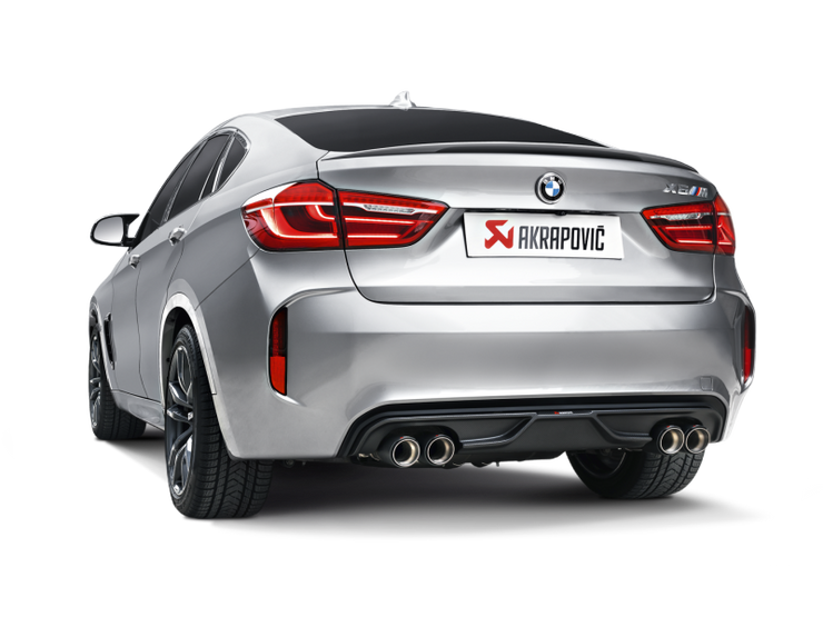 Akrapovic Evolution Line Cat Back (Titanium) w/ Carbon Tips 15-17 BMW X5M (F85) | //AR Motorwerkz