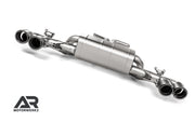 Akrapovic Evolution Line Titanium Cat Back Exhaust System - Carbon Fiber Tips BMW F90 M5 | AR Motorwerkz