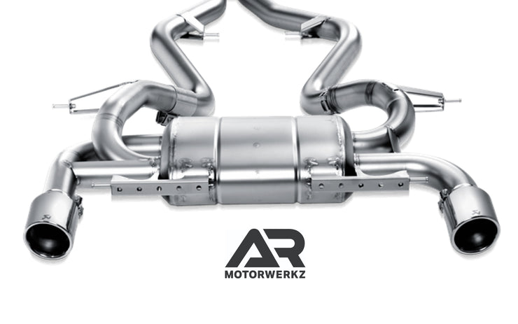 Akrapovic Slip-On Titanium Exhaust System - E90 335i 335xi