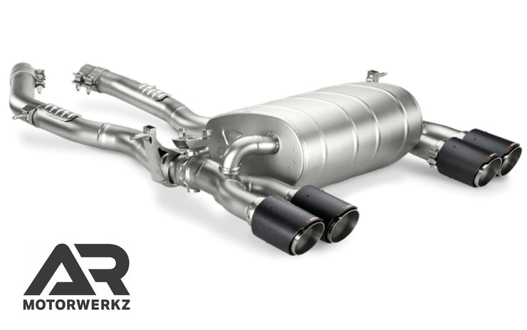 Akrapovic Competition Exhaust - Carbon Fiber Tips BMW F87 M2 | //AR Motorwerkz