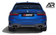 Akrapovic Evolution Line Exhaust With Carbon Tips - G20/G21 M340i