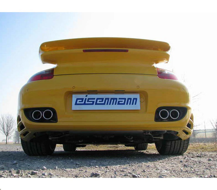 Eisenmann Rear Muffler - Porsche 997 Turbo 3.6l 2007-2009