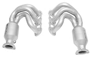 SOUL Long Tube Street Headers (w/ HJS HD 200 Cell Cats) 12-16 Porsche Carrera  991.1