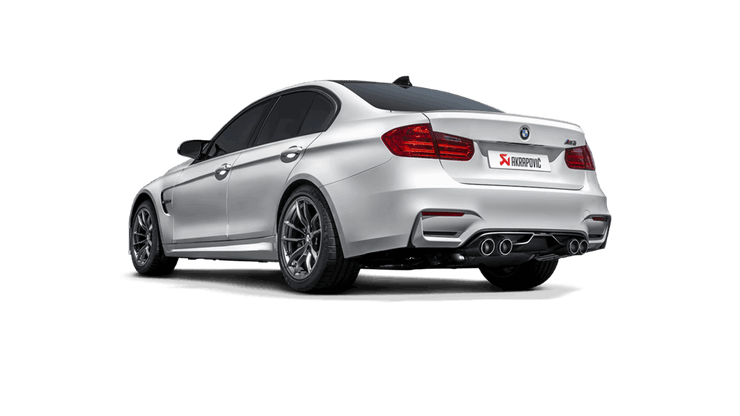 Akrapovic 14-17 BMW M3 (F80) Slip-On Line (Titanium) w/ Carbon Tips | //AR Motorwerkz