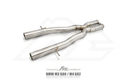 FI Exhaust Valvetronic Catback Silver Tips BMW G80 M3 / G82 M4