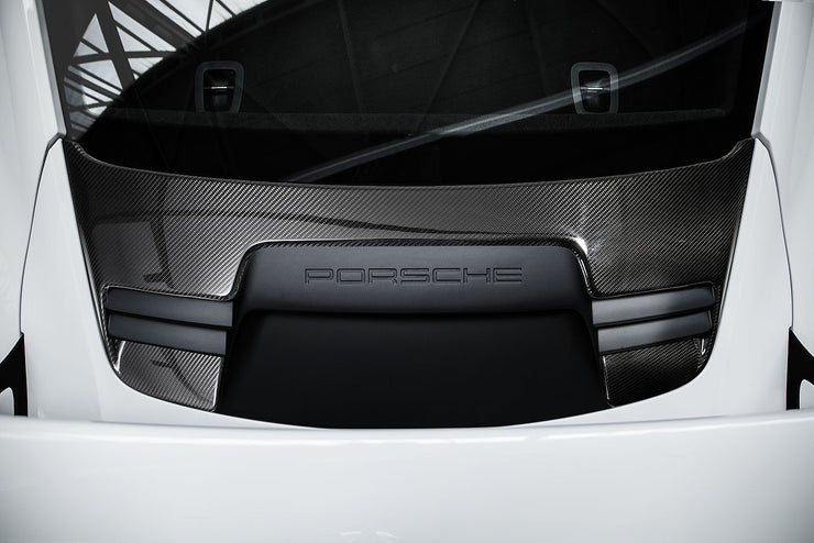 Techart Tailgate Panel Matt Carbon Fiber Porsche 991 GT3 RS 2014-2016