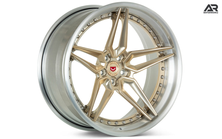 3-Piece Vossen Evo-1 Wheel Set | Patina Gold | //AR Motorwerkz