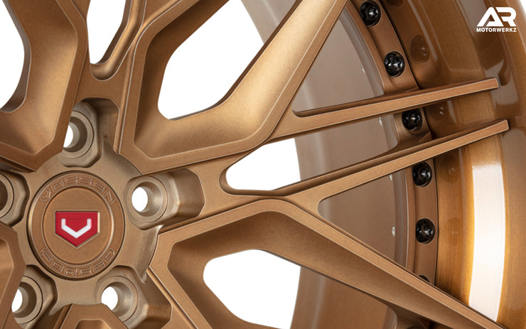 3-Piece Vossen Evo-5 Wheel Set | Matte Brickell Bronze | //AR Motorwerkz