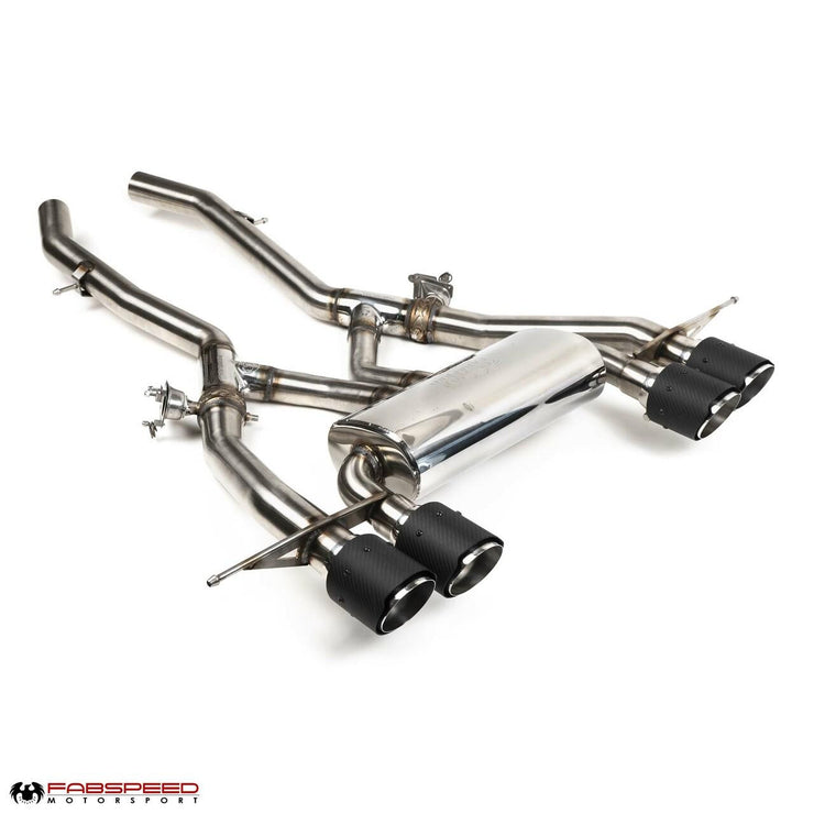 Fabspeed BMW M3/M4 (G80/G82) Turbo Back Exhaust Package (2021+)