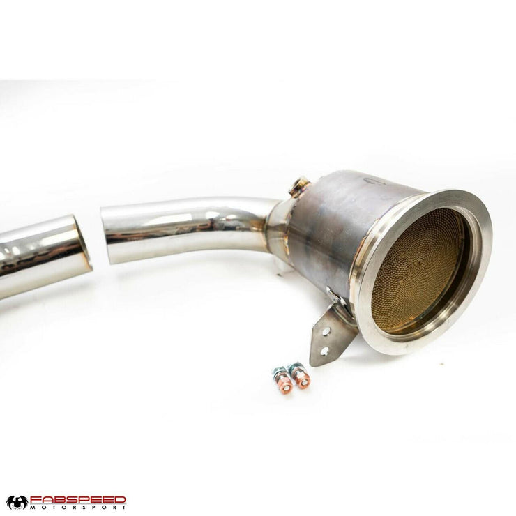 Fabspeed Porsche 992 Carrera Sport Catalytic Converters (2020+)