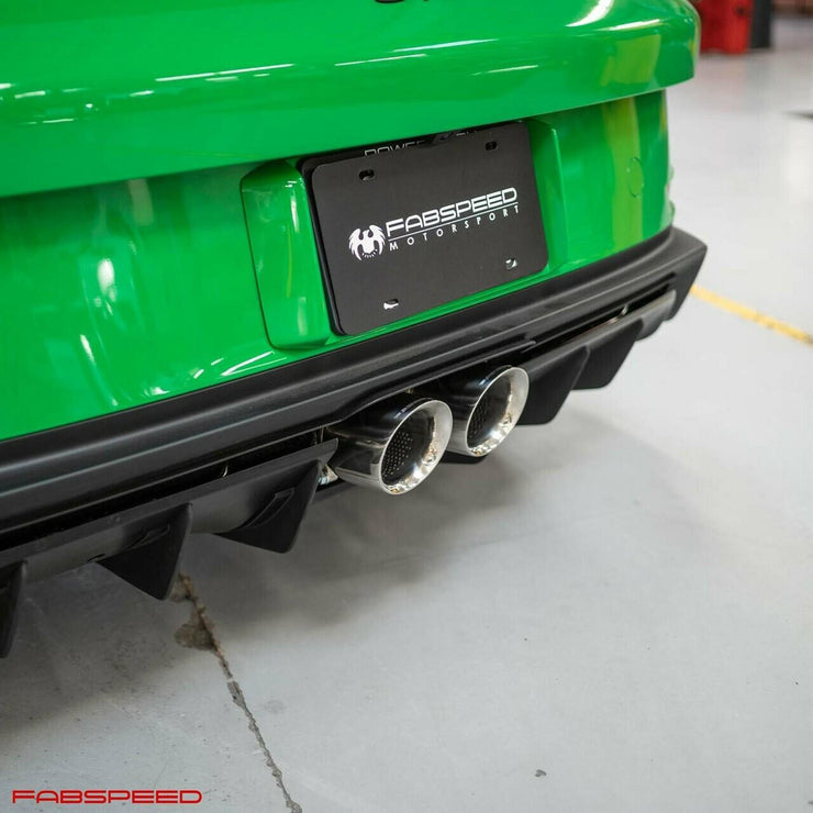 Fabspeed Valvetronic Nordschleife Cat-Back Exhaust System Porsche 992 GT3 (2022+)